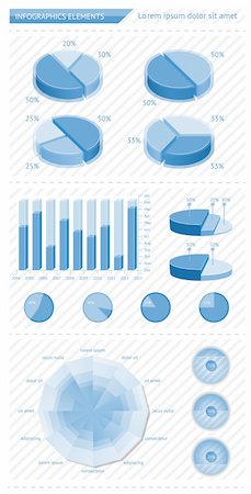 simsearch:400-06867961,k - Infographics elements with schedules. EPS10 vector illustration. Stock Photo - Budget Royalty-Free & Subscription, Code: 400-06453578