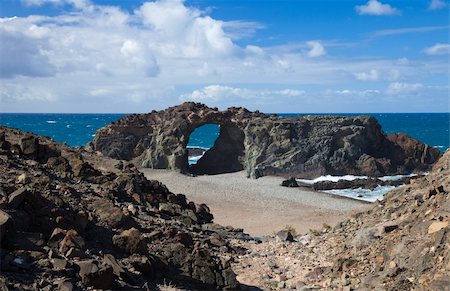 simsearch:400-06094872,k - Fuerteventura, Canary Islands, beach playa del jurado by the west coast Foto de stock - Super Valor sin royalties y Suscripción, Código: 400-06464031