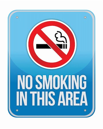 puff - Blue Square No Smoking In This Area Sign Isolate on White Stock Photo - Budget Royalty-Free & Subscription, Code: 400-06465277