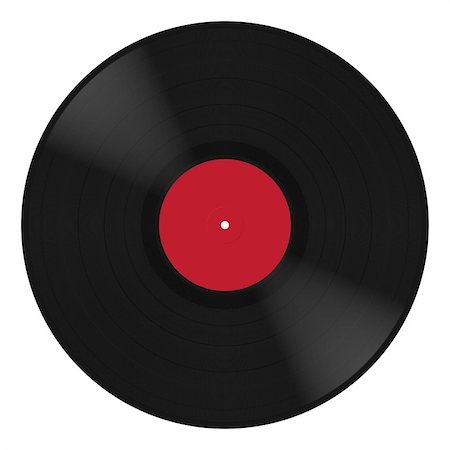 record isolated - Illustration of a isolated vinyl record Stock Photo - Budget Royalty-Free & Subscription, Code: 400-06462217