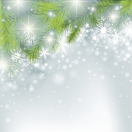 Winter Background - Christmas Illustration, Vector Stock Photo - Budget Royalty-Free & Subscription, Code: 400-06463206