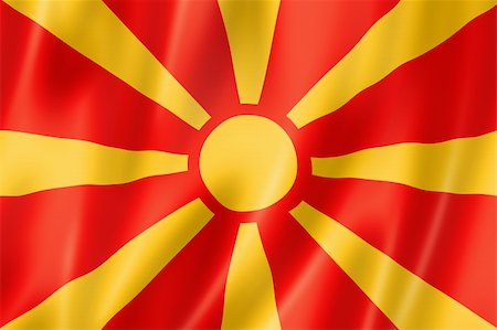 simsearch:400-06476619,k - Macedonia flag, three dimensional render, satin texture Foto de stock - Royalty-Free Super Valor e Assinatura, Número: 400-06476624