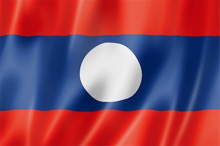 simsearch:400-06476619,k - Laos flag, three dimensional render, satin texture Foto de stock - Royalty-Free Super Valor e Assinatura, Número: 400-06476622