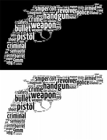 rosliothman (artist) - Revolver gun info-text graphics. Military and war concept. Very large file. Foto de stock - Super Valor sin royalties y Suscripción, Código: 400-06478169