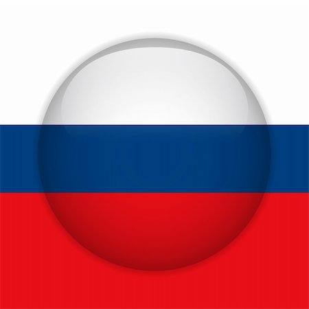 simsearch:400-04615817,k - Vector - Russia Flag Glossy Button Foto de stock - Royalty-Free Super Valor e Assinatura, Número: 400-06471435