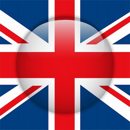 simsearch:400-04615817,k - Vector - United Kingdom Flag Glossy Button Foto de stock - Royalty-Free Super Valor e Assinatura, Número: 400-06471443