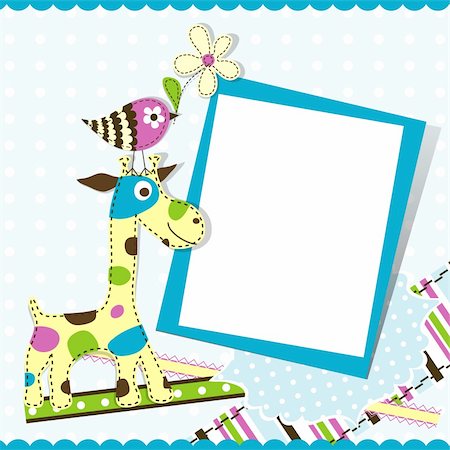 simsearch:400-07213531,k - Template greeting card, vector illustration Foto de stock - Super Valor sin royalties y Suscripción, Código: 400-06472393