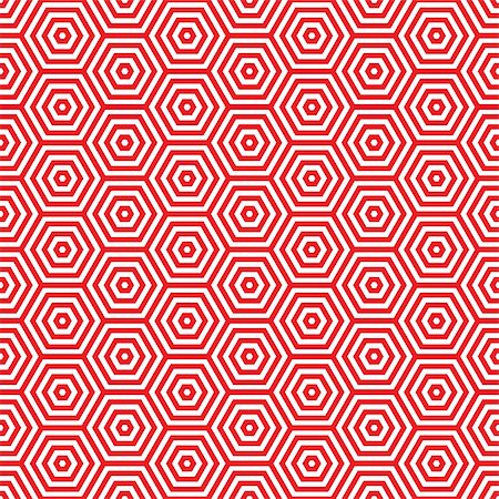 Retro red seamless pattern background Stock Photo - Budget Royalty-Free & Subscription, Code: 400-06472556