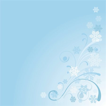 snowflakes on window - Winter background with snowflakes Stock Photo - Budget Royalty-Free & Subscription, Code: 400-06473479