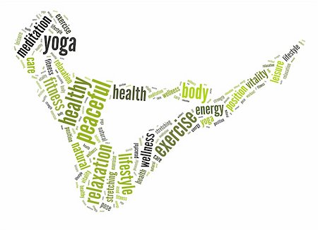 rosliothman (artist) - Yoga position info-text graphics arrangement. Health and fitness concept. Foto de stock - Super Valor sin royalties y Suscripción, Código: 400-06480498