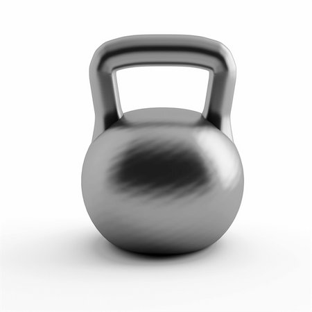 serp (artist) - cast-iron weight for physical exercises on a white background Stockbilder - Microstock & Abonnement, Bildnummer: 400-06481126