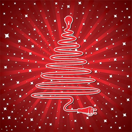 Abstact Christmas Tree Background stock vector Foto de stock - Super Valor sin royalties y Suscripción, Código: 400-06482555