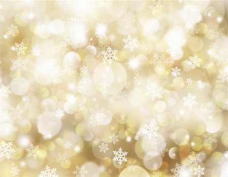 Christmas background with snowflakes and stars Stock Photo - Budget Royalty-Free & Subscription, Code: 400-06483373