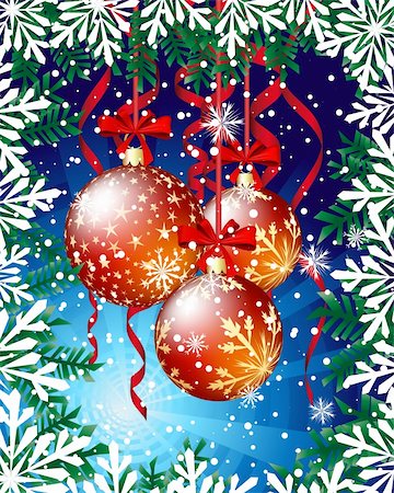 simsearch:400-07174470,k - Christmas  background. EPS 10 Vector illustration  with transparency and meshes. Stock Photo - Budget Royalty-Free & Subscription, Code: 400-06514728