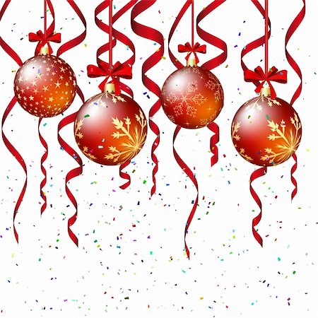 simsearch:400-07174470,k - Christmas  background. EPS 10 Vector illustration  with transparency and meshes. Stock Photo - Budget Royalty-Free & Subscription, Code: 400-06514991