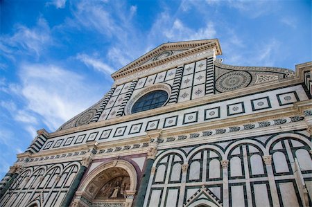 simsearch:400-05733973,k - Italy, Florence: Santa Maria Novella, one of the most important church of the city Stock Photo - Budget Royalty-Free & Subscription, Code: 400-06515699