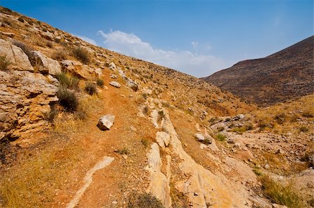 Mountainous Terrain in the West Bank, Israel Stock Photo - Budget Royalty-Free & Subscription, Code: 400-06518510