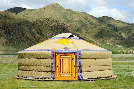 simsearch:400-08997106,k - Mongolia yurt Stock Photo - Budget Royalty-Free & Subscription, Code: 400-06518932