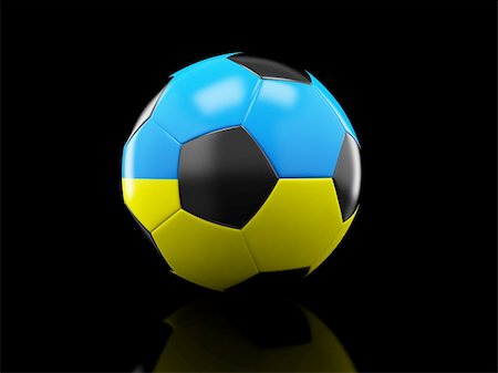 simsearch:400-06527636,k - soccer-ball ukraine football Foto de stock - Royalty-Free Super Valor e Assinatura, Número: 400-06519784
