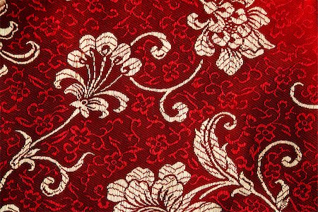 simsearch:400-05132616,k - Traditional chinese silk clothing sample with flora pattern. Foto de stock - Super Valor sin royalties y Suscripción, Código: 400-06525106
