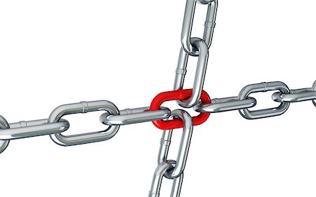 simsearch:400-06921704,k - chain links isolated on a white background Foto de stock - Royalty-Free Super Valor e Assinatura, Número: 400-06527580
