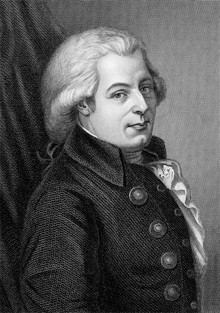 Wolfgang Amadeus Mozart (1756-1791) on engraving from 1857. One of the most significant and influential composers of classical music. Engraved by C.Cook and published in Imperial Dictionary of Universal Biography,Great Britain,1857. Stock Photo - Budget Royalty-Free & Subscription, Code: 400-06520322