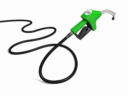 Illustration of green fuel pump nozzle with oil drop isolated on white background Foto de stock - Super Valor sin royalties y Suscripción, Código: 400-06520729
