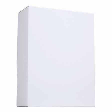 simsearch:400-04872165,k - white cardboard box. Isolated render on a white background Photographie de stock - Aubaine LD & Abonnement, Code: 400-06521844