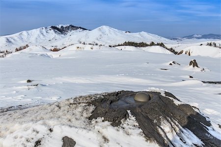 simsearch:400-06482097,k - Mud Volcanoes in winter. Location: Buzau Romania Stock Photo - Budget Royalty-Free & Subscription, Code: 400-06522227