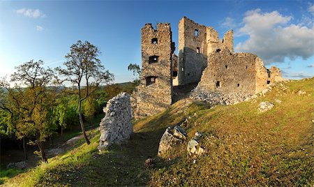 simsearch:400-04759885,k - Ruin of Castle Hrusov Stock Photo - Budget Royalty-Free & Subscription, Code: 400-06522321