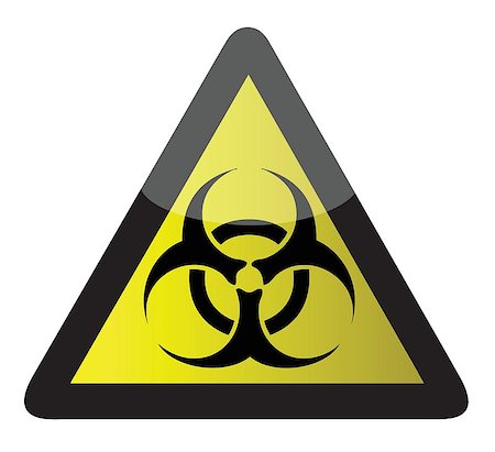 simsearch:400-05059412,k - biohazard sign illustration design over a white background Photographie de stock - Aubaine LD & Abonnement, Code: 400-06523600