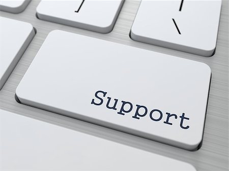 simsearch:400-08291045,k - Support Concept. Button on Modern Computer Keyboard with Word Support on It. Foto de stock - Royalty-Free Super Valor e Assinatura, Número: 400-06530622