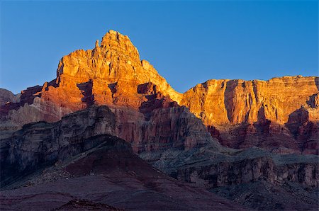 Comanche Point in Grand Canyon National Park as seen from tanner beach at sunrise. Stock Photo - Budget Royalty-Free & Subscription, Code: 400-06530944