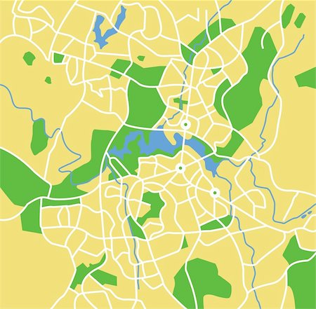 simsearch:400-09051583,k - Layered vector illustration map of Canberra. Photographie de stock - Aubaine LD & Abonnement, Code: 400-06554174