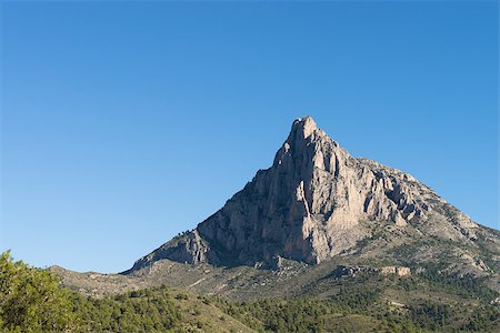 simsearch:400-06083036,k - Landndmark Puigcampana peak in the heart of the Costa Blanca, Spain Stock Photo - Budget Royalty-Free & Subscription, Code: 400-06554599