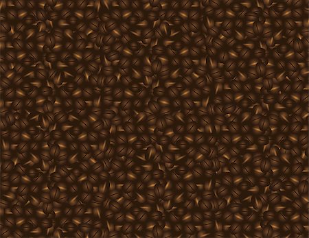 Coffee Beans Background For Poster Postcard or Busines Card Illustration Stock Photo - Budget Royalty-Free & Subscription, Code: 400-06554605
