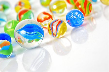 colorful glass marbles Stock Photo - Budget Royalty-Free & Subscription, Code: 400-06555638