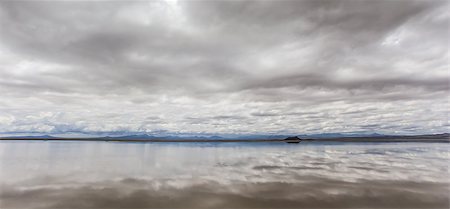 Laguna Llancanelo in Argentina, near Malargue. At the time this photo was taken the lake was almost dried up. Stock Photo - Budget Royalty-Free & Subscription, Code: 400-06556769