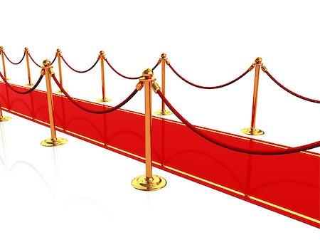 simsearch:400-04323582,k - 3d illustration of red carpet Photographie de stock - Aubaine LD & Abonnement, Code: 400-06556806