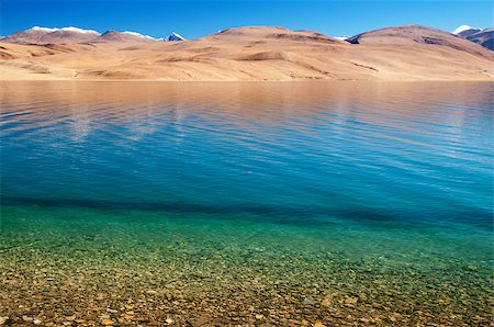 simsearch:400-04741497,k - Tsomoriri  (Lake Moriri), Ladakh India. Altitude 4595 m. Foto de stock - Royalty-Free Super Valor e Assinatura, Número: 400-06558373