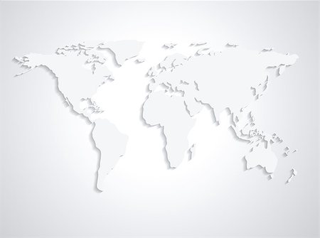 World Map (From NASA Public Domain http://earthobservatory.nasa.gov/Globa lMaps) in Grey Stock Photo - Budget Royalty-Free & Subscription, Code: 400-06558951
