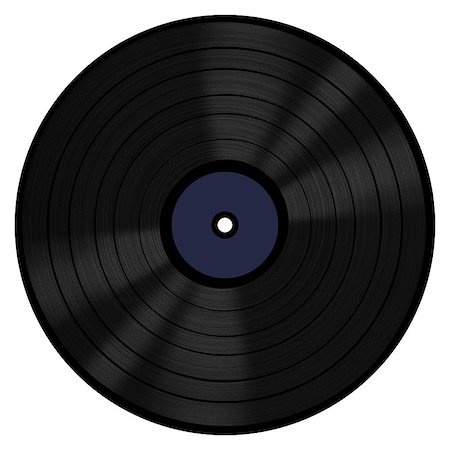 A 33 RPM vinyl LP record with a blank label Stock Photo - Budget Royalty-Free & Subscription, Code: 400-06558992