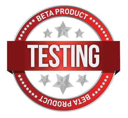 red stamp that shows the term beta testing illustration Photographie de stock - Aubaine LD & Abonnement, Code: 400-06565632