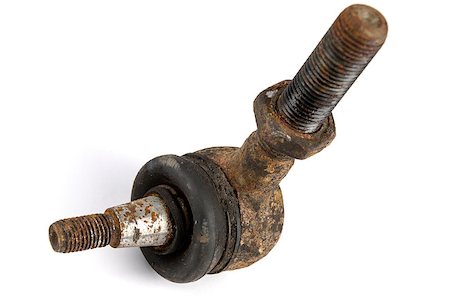 simsearch:400-07423566,k - Rusty, worn out and worthless tie rod end Photographie de stock - Aubaine LD & Abonnement, Code: 400-06566777