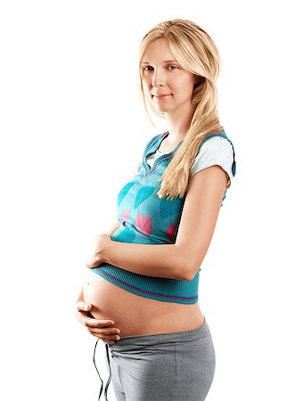 simsearch:400-04334843,k - Beautiful pregnant woman waiting for new life Foto de stock - Royalty-Free Super Valor e Assinatura, Número: 400-06568143