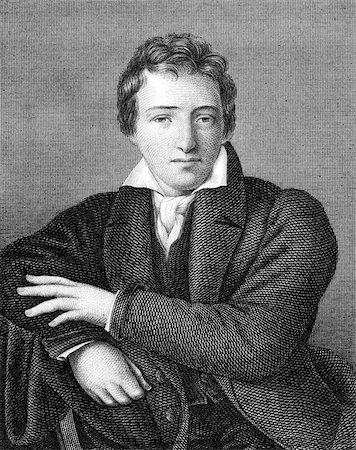 simsearch:400-06561114,k - Heinrich Heine (1797-1856) on engraving from 1859. German poet. Engraved by unknown artist and published in Meyers Konversations-Lexikon, Germany,1859. Stock Photo - Budget Royalty-Free & Subscription, Code: 400-06568948