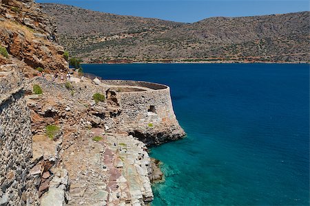 simsearch:845-02729798,k - Crete Spinalonga Fortress Greece - Last Active Leprosy Colony Photographie de stock - Aubaine LD & Abonnement, Code: 400-06560981