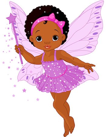 simsearch:400-06561879,k - Illustration of Cute little baby fairy in fly Stock Photo - Budget Royalty-Free & Subscription, Code: 400-06561879