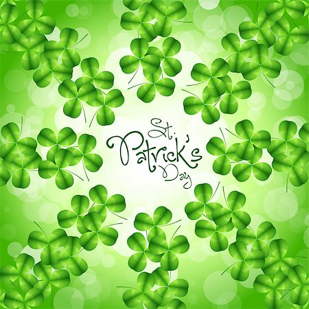 simsearch:400-06569678,k - St. Patricks Day Card with Green Background Stock Photo - Budget Royalty-Free & Subscription, Code: 400-06561938