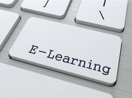 elearning - E-Learning Concept. Button on Modern Computer Keyboard with Word Partners on It. Stock Photo - Budget Royalty-Free & Subscription, Code: 400-06562088